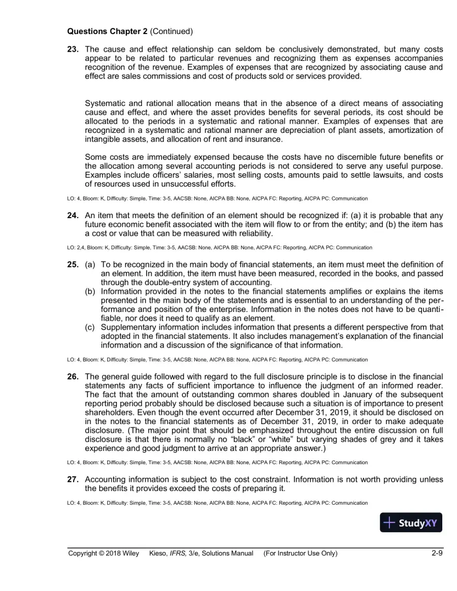 Intermediate Accounting: IFRS Edition, 3rd Edition Solution Manual, page 30
