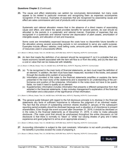 Intermediate Accounting: IFRS Edition, 3rd Edition Solution Manual - Page 30 preview image
