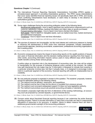 Intermediate Accounting: IFRS Edition, 3rd Edition Solution Manual - Page 6 preview image