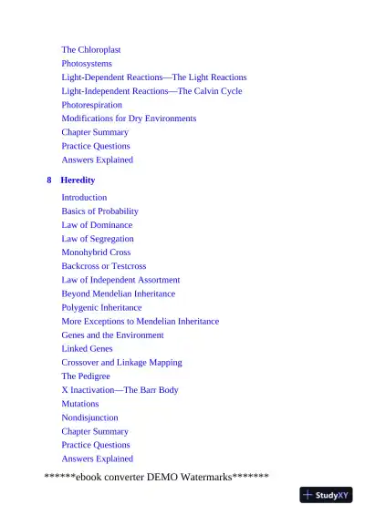 AP Biology: With 2 Practice Tests (2020) - Page 11 preview image