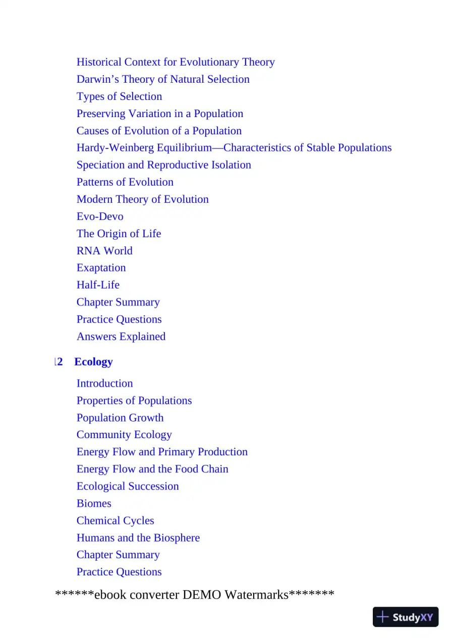 AP Biology: With 2 Practice Tests (2020), page 13