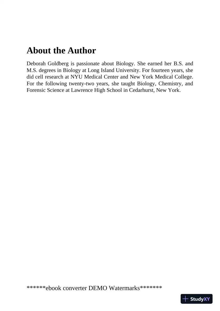 AP Biology: With 2 Practice Tests (2020), page 4