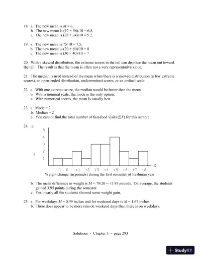 Statistics for the Behavioral Sciences, 9th Edition Solution Manual - Page 15 preview image