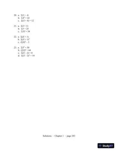 Statistics for the Behavioral Sciences, 9th Edition Solution Manual - Page 4 preview image
