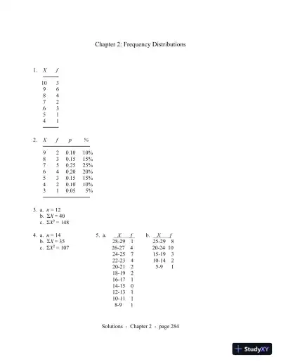 Statistics for the Behavioral Sciences, 9th Edition Solution Manual - Page 6 preview image