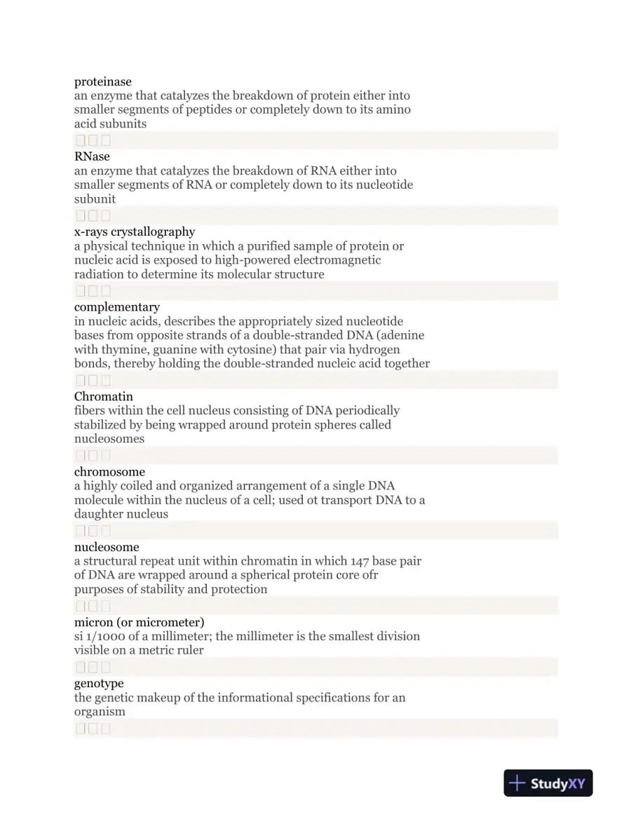 Biological Molecules, Genetic Mechanisms, and Biotechnology Concepts, page 3