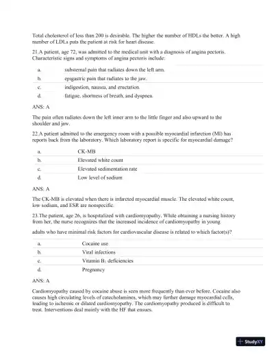 Test Bank for Clinical Guidelines in Primary Care, 4th Edition (Chapters 1-19) - Page 8 preview image