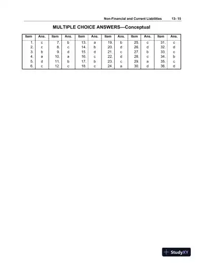Intermediate Accounting, Volume 2, 10th Canadian Edition Test Bank - Page 16 preview image