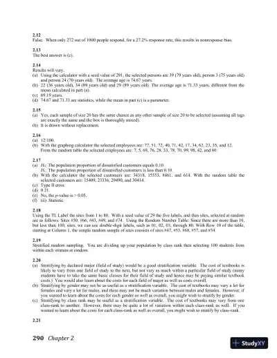 Solution Manual for Interactive Statistics, 3rd Edition - Page 17 preview image