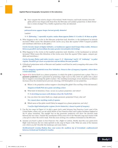 Applied Physical Geography: Geosystems in the Laboratory, 10th Edition Solution Manual - Page 15 preview image