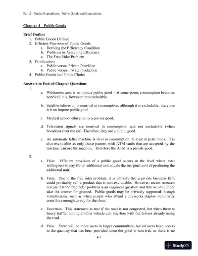 Solution Manual for Public Finance, 10th Edition - Page 16 preview image