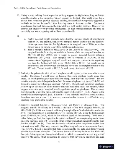 Solution Manual for Public Finance, 10th Edition - Page 18 preview image