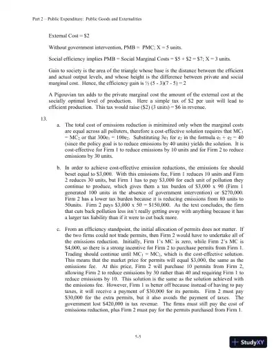 Solution Manual for Public Finance, 10th Edition - Page 24 preview image