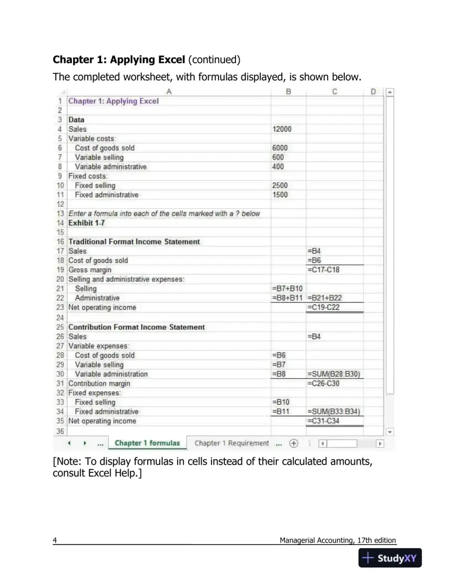 Solution Manual For Managerial Accounting, 17th Edition, page 5