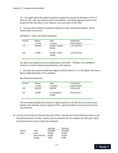 Solution Manual For Operations and Supply Chain Management, 16th Edition - Page 15 preview image