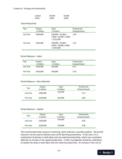 Solution Manual For Operations and Supply Chain Management, 16th Edition - Page 16 preview image