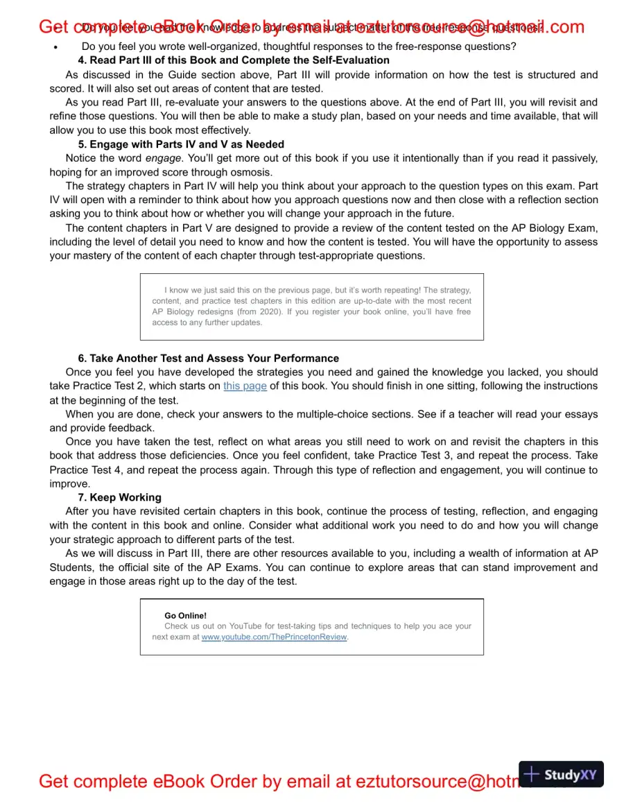 Princeton Review AP Biology Premium Prep, 2023: 6 Practice Tests + Complete Content Review (2022), page 11