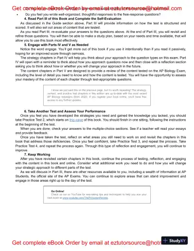 Princeton Review AP Biology Premium Prep, 2023: 6 Practice Tests + Complete Content Review (2022) - Page 11 preview image