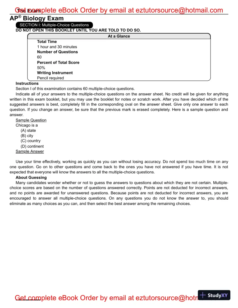 Princeton Review AP Biology Premium Prep, 2023: 6 Practice Tests + Complete Content Review (2022), page 14