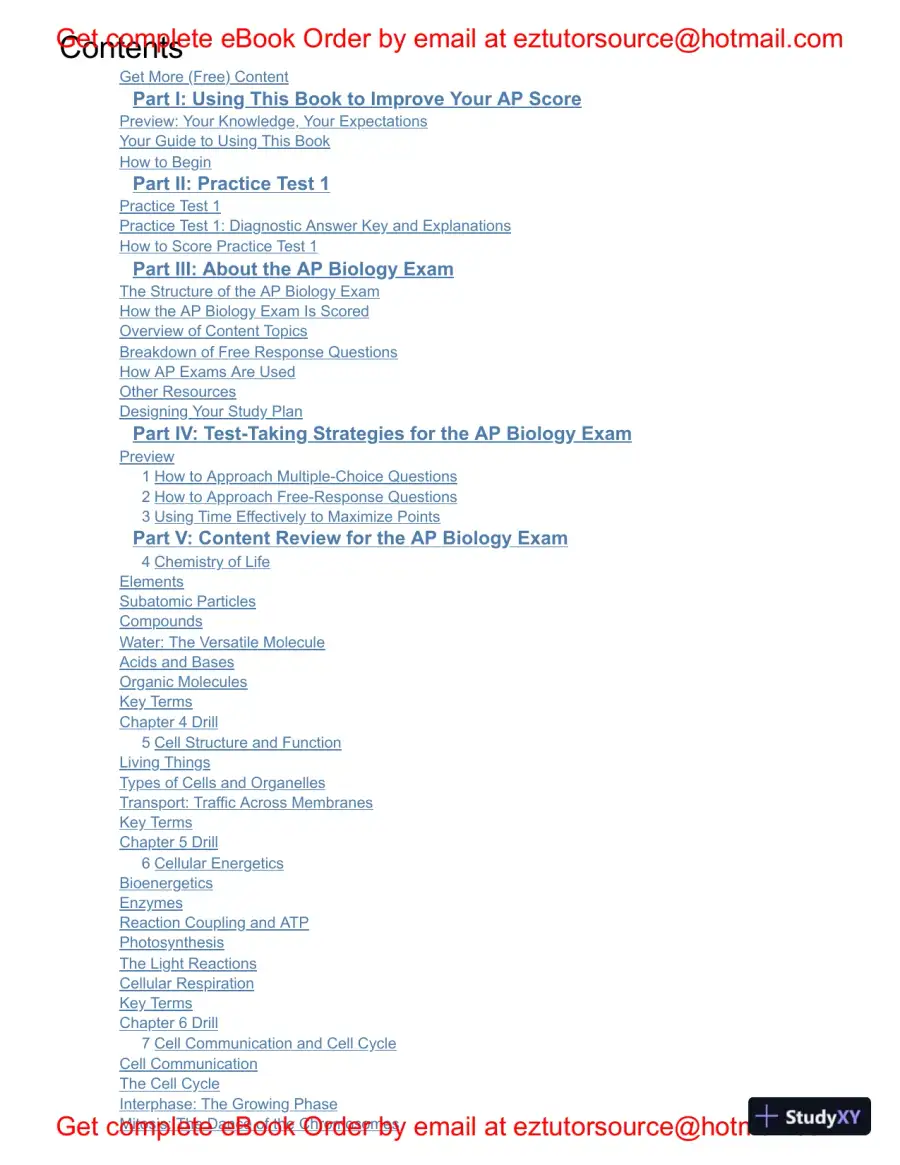 Princeton Review AP Biology Premium Prep, 2023: 6 Practice Tests + Complete Content Review (2022), page 5
