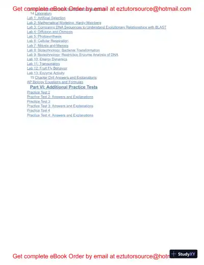 Princeton Review AP Biology Premium Prep, 2023: 6 Practice Tests + Complete Content Review (2022) - Page 7 preview image