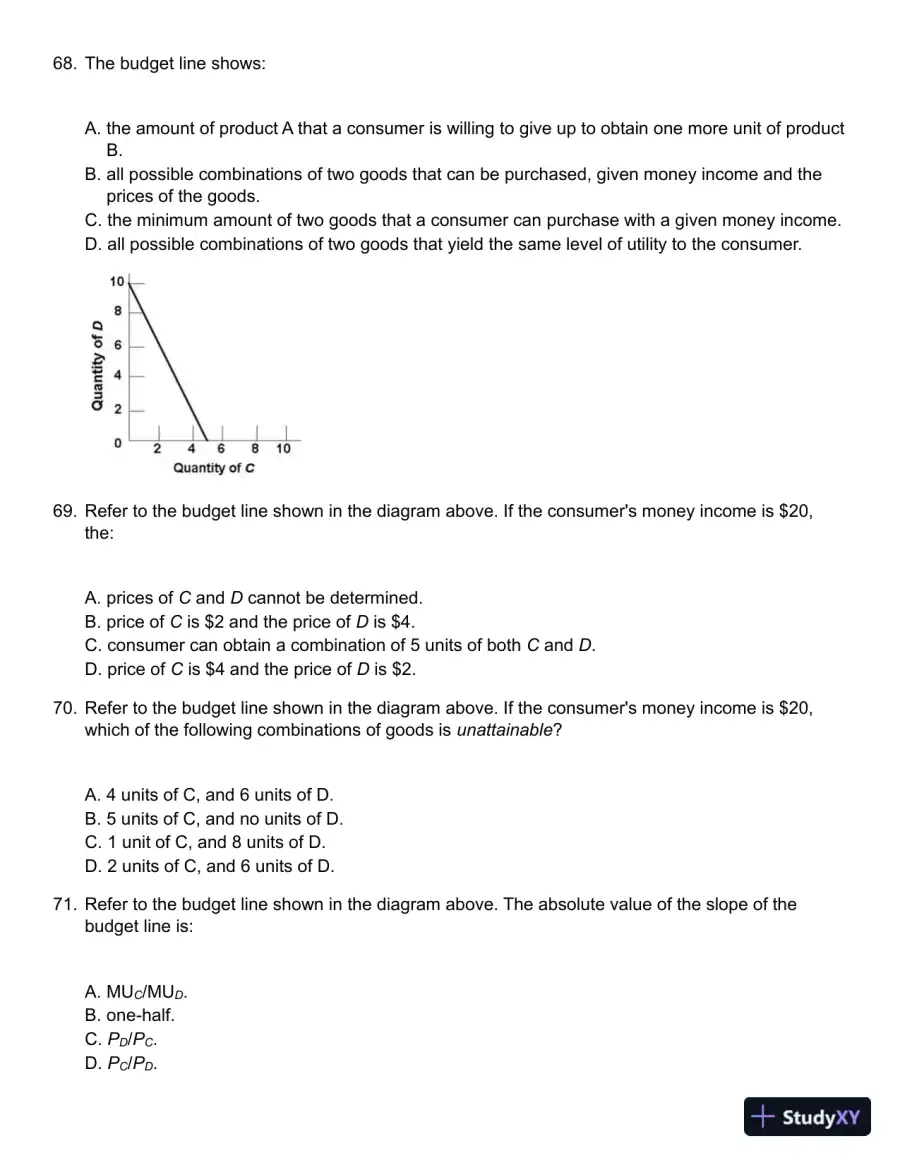 Microeconomics 17th Edition Test Bank, page 15