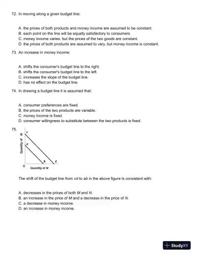 Microeconomics 17th Edition Test Bank - Page 16 preview image