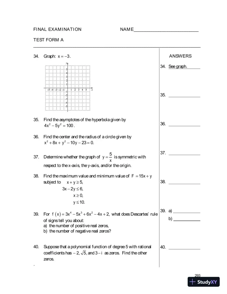 Solution Manual for College Algebra with Intermediate Algebra A Blended Course, page 8