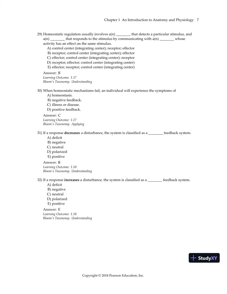 Test Bank For Visual Anatomy & Physiology, 3rd Edition, page 10