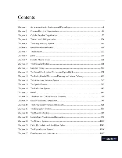 Test Bank For Visual Anatomy & Physiology, 3rd Edition - Page 3 preview image