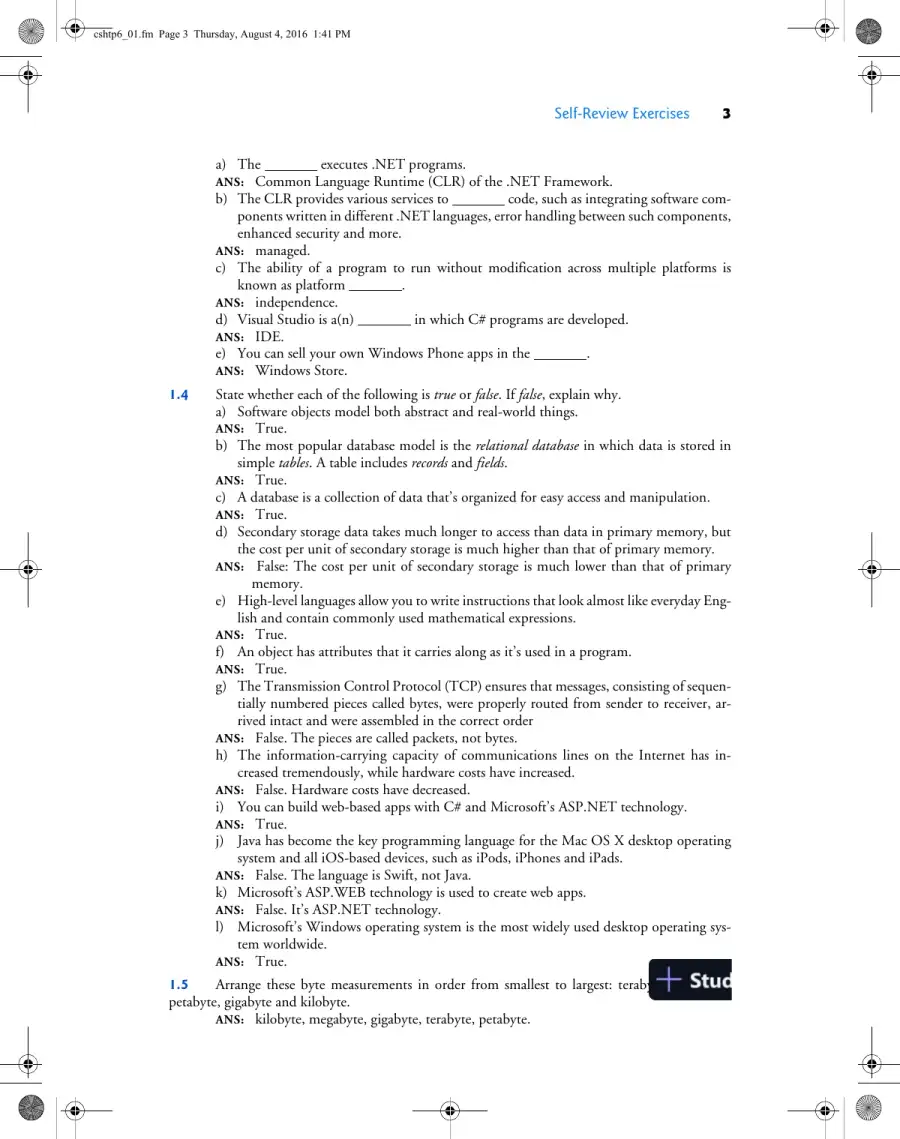 Solution Manual for Visual C# How to Program, 6th Edition, page 4