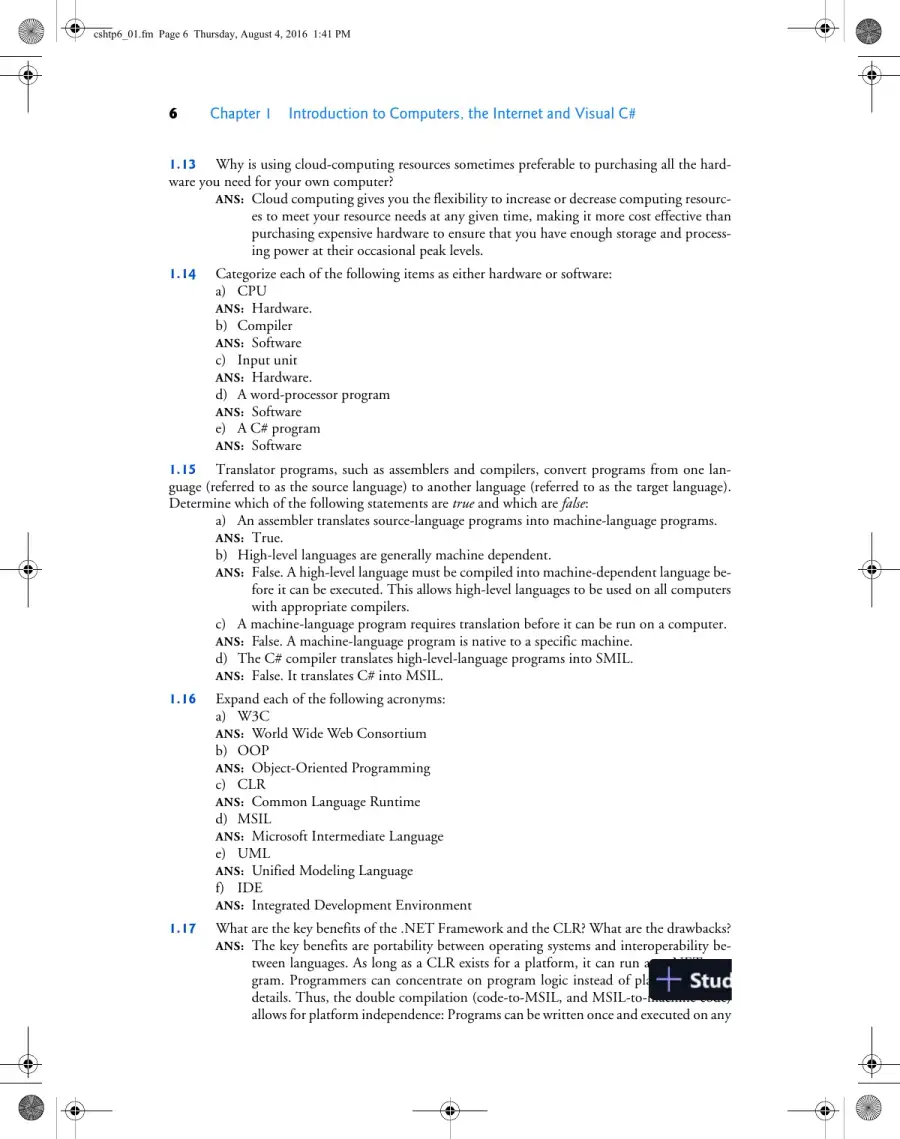 Solution Manual for Visual C# How to Program, 6th Edition, page 7