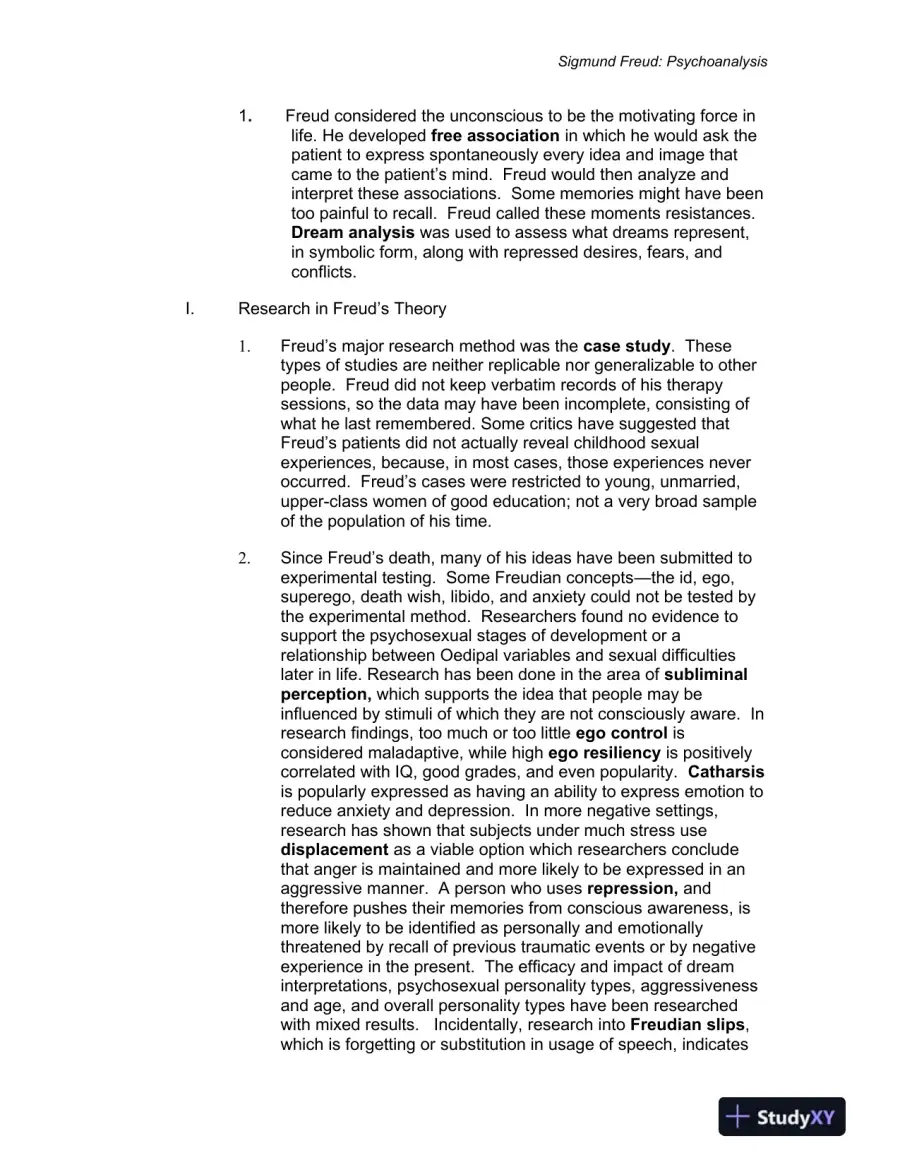 Theories Of Personality, Australian Edition Class Notes, page 12