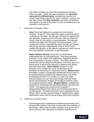 Theories Of Personality, Australian Edition Class Notes - Page 13 preview image