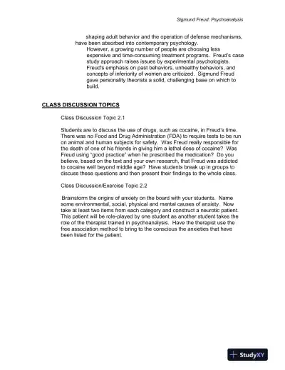 Theories Of Personality, Australian Edition Class Notes - Page 14 preview image