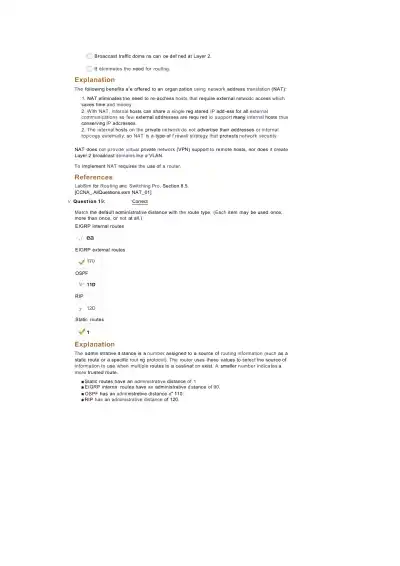 CCNA Practice Exam 5 - Page 12 preview image