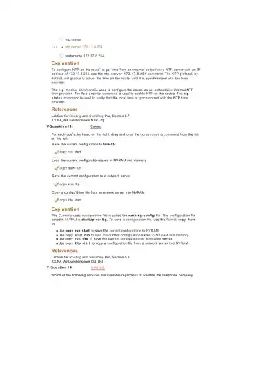 CCNA Practice Exam 5 - Page 8 preview image