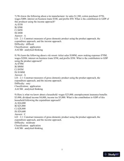 Test Bank for Macroeconomics, 6th Edition - Page 23 preview image