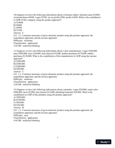 Test Bank for Macroeconomics, 6th Edition - Page 24 preview image
