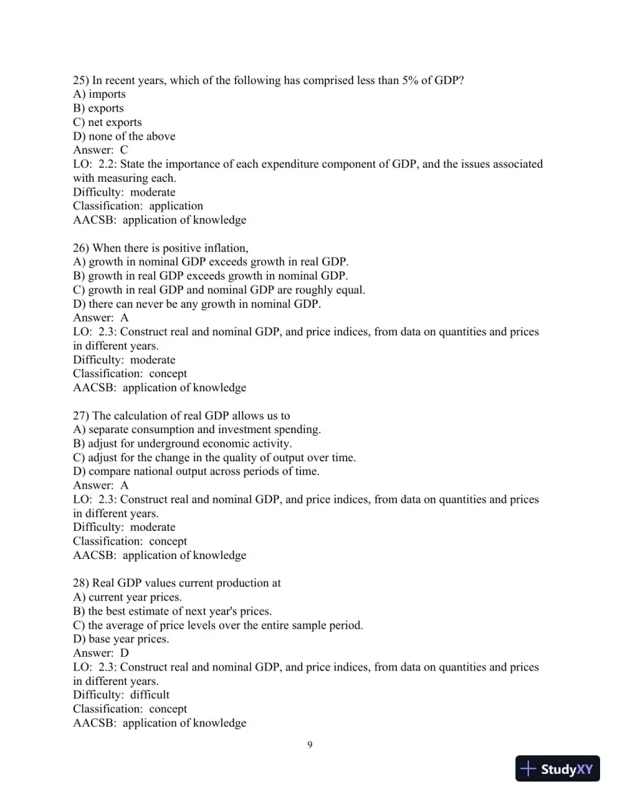 Test Bank for Macroeconomics, 6th Edition, page 29