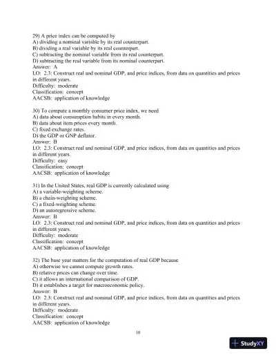 Test Bank for Macroeconomics, 6th Edition - Page 30 preview image