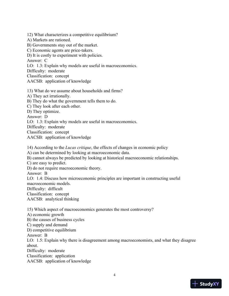 Test Bank for Macroeconomics, 6th Edition, page 5
