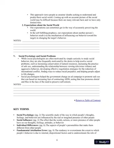 Test Bank For Social Psychology, 8th Edition - Page 16 preview image