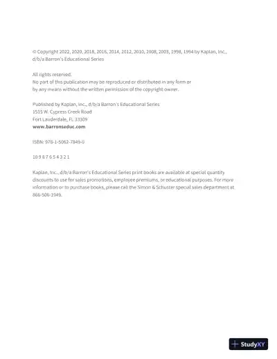 AP European History Premium: With 5 Practice Tests (2022) - Page 7 preview image