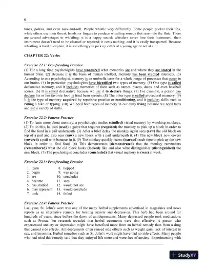 Solution Manual for Harris Reference Guide for Writers, 10th Edition - Page 11 preview image