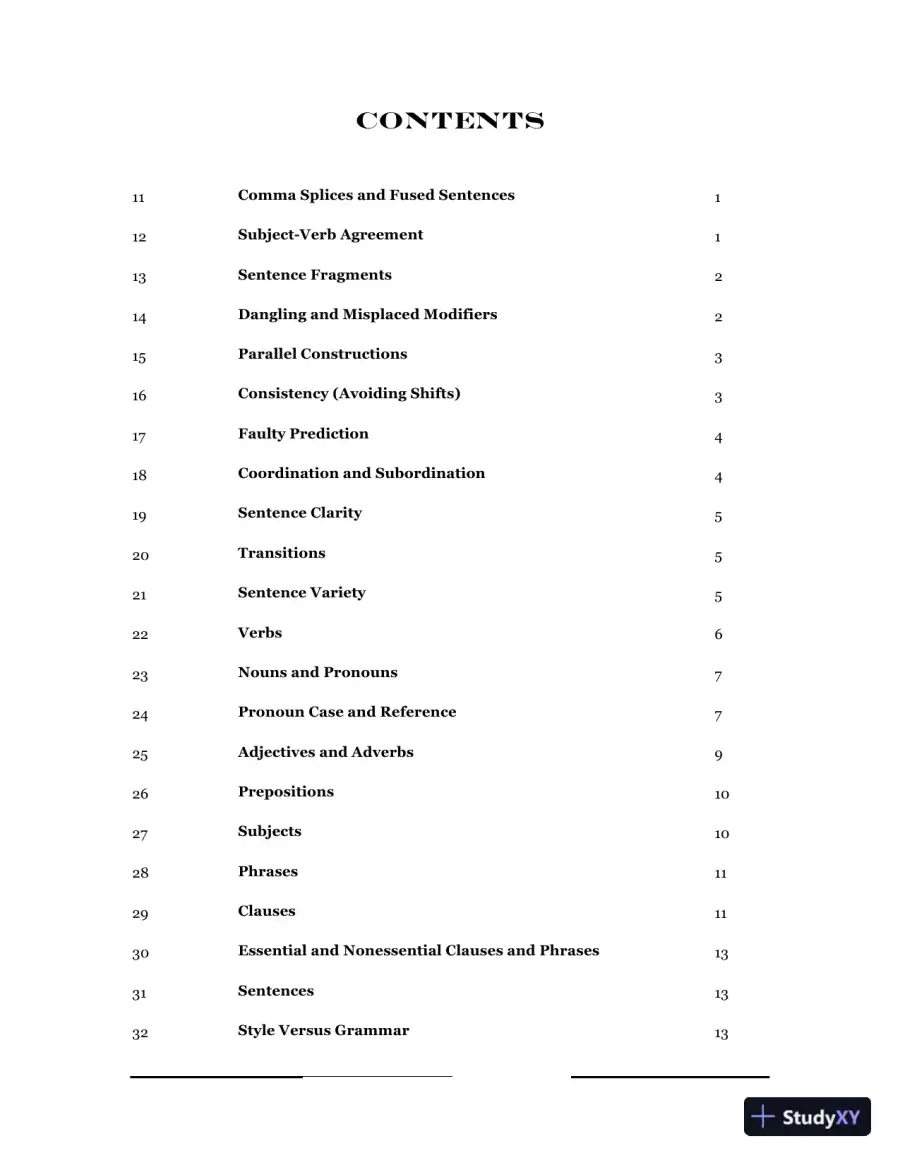Solution Manual for Harris Reference Guide for Writers, 10th Edition, page 3
