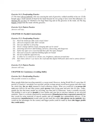 Solution Manual for Harris Reference Guide for Writers, 10th Edition - Page 8 preview image
