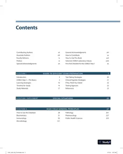 First Aid for the USMLE Step 1 2024: A Student-to-Student Guide (2024) - Page 6 preview image