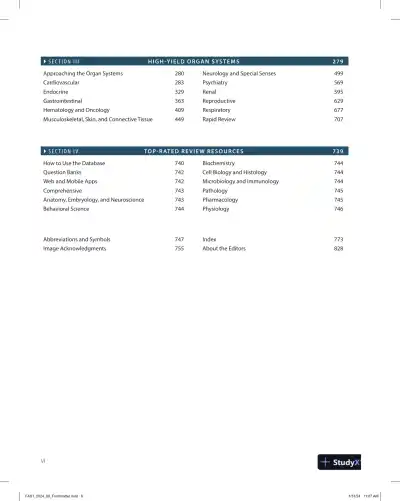 First Aid for the USMLE Step 1 2024: A Student-to-Student Guide (2024) - Page 7 preview image