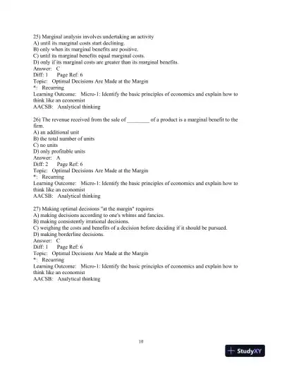 Test Bank for Essentials of Economics, 7th Edition - Page 11 preview image